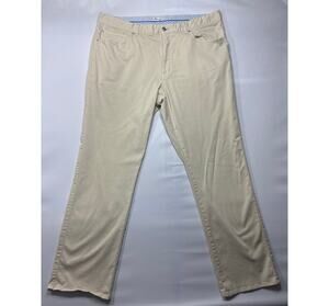 Peter Millar Men's Straight Leg Stretch Sateen 5-Pocket Pants - Size 42‎ (42x33)